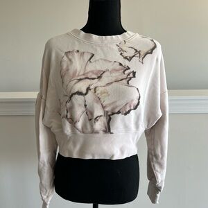 Allsaints floral sweatshirt